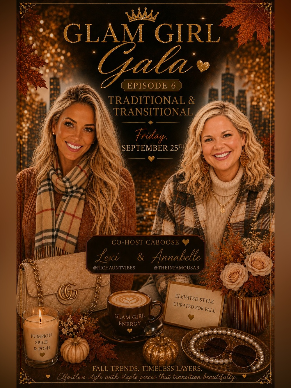 Glam Girl Gala ✨ Friday, September 25th! ✨ 
🎉🇺🇲🛍